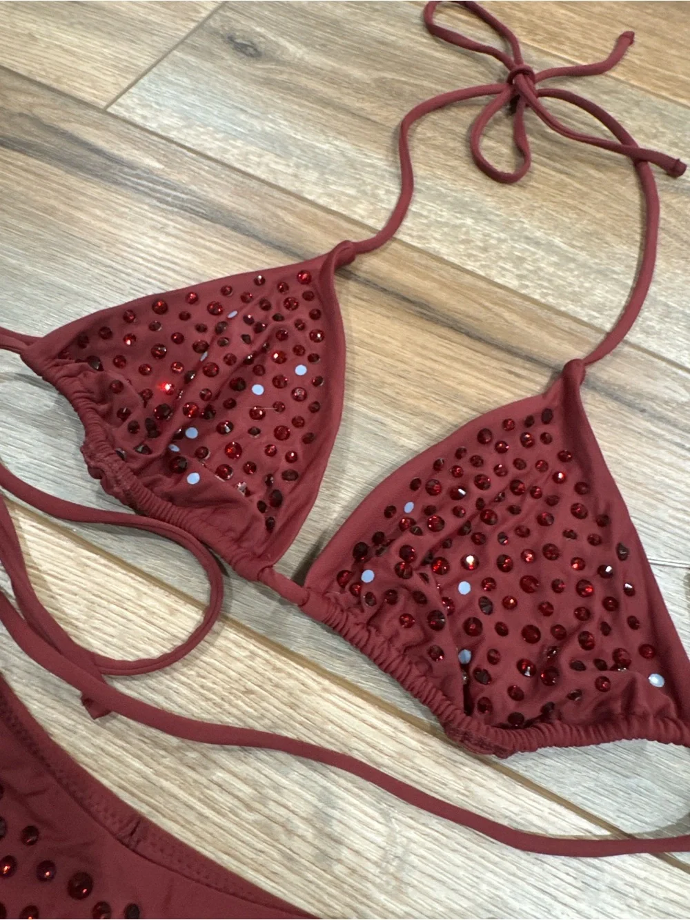 SKIMS nwt burgundy